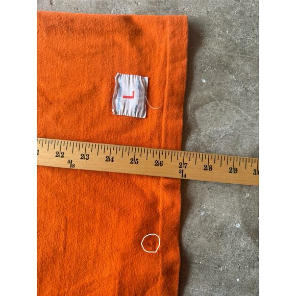Vintage 70s/80s Champion Blue Bar Ferncreek 82 Orange Tee Size Medium - Picture 6 of 8